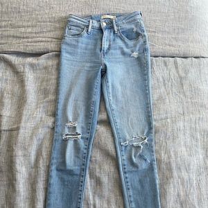 Levi’s High Rise Skinny Jeans